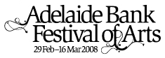 Adelaide Bank Festival of the Arts 2008 logo