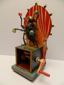 David Archer automata flea circus